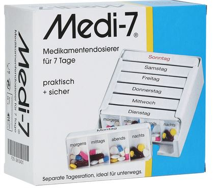 Medikamentendosierer Wochenbox